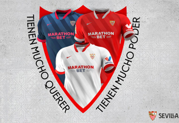 Sevilla football shirts 2020-21